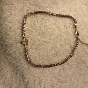 Pandora pink crystal rose gold Met Ale 3 bracelet